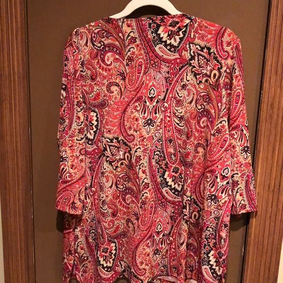 I.N.C. Paisley Pattern Tunic - Picture 4 of 12